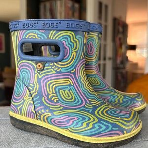 BOGS Skipper II Toddler rain boots size 7